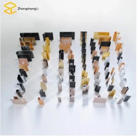 Extruded Decoration Aluminum T Shaped Edge Trim